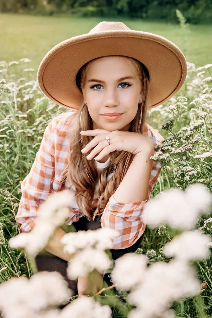 Přirozený makeup — boho fotoshoot v přírodě