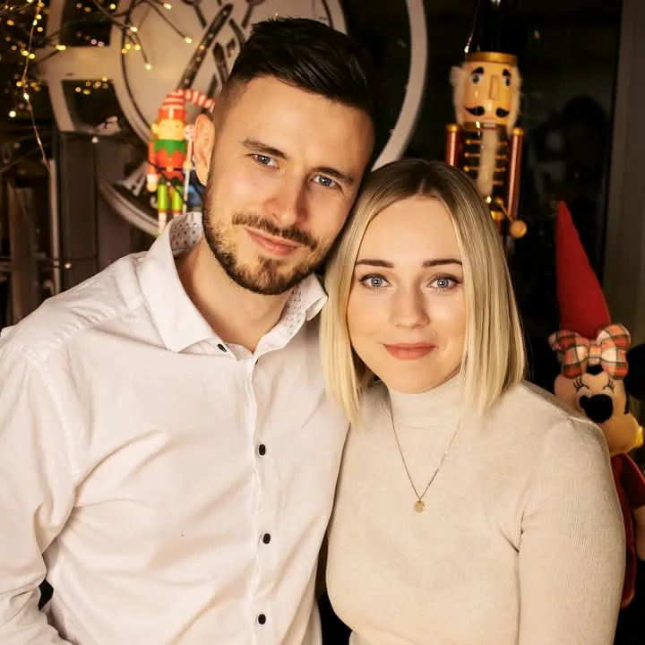 Vánoční focení — přirozený makeup