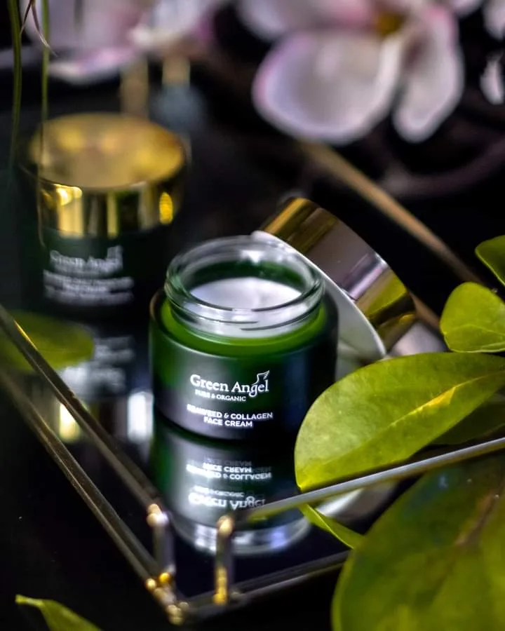 Green Angel Seaweed & Collagen Face Cream — prémiový pleťový krém s irskými mořskými řasami